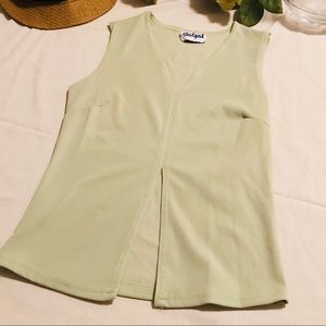 Super cute and comfortable tank top in sage green